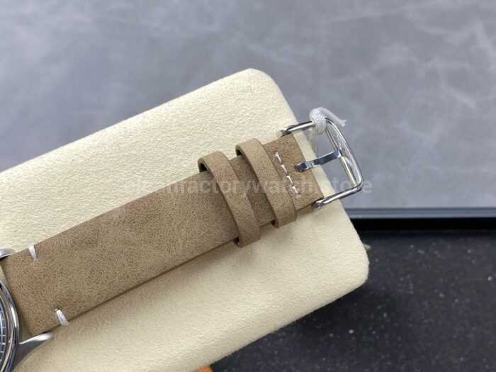 VC Factory Longines Heritage L28194932 38.5mm Steel Calf skin Strap Arabic Numerals Black Dial 4 Super Clone Watch,Clean Factory Watch