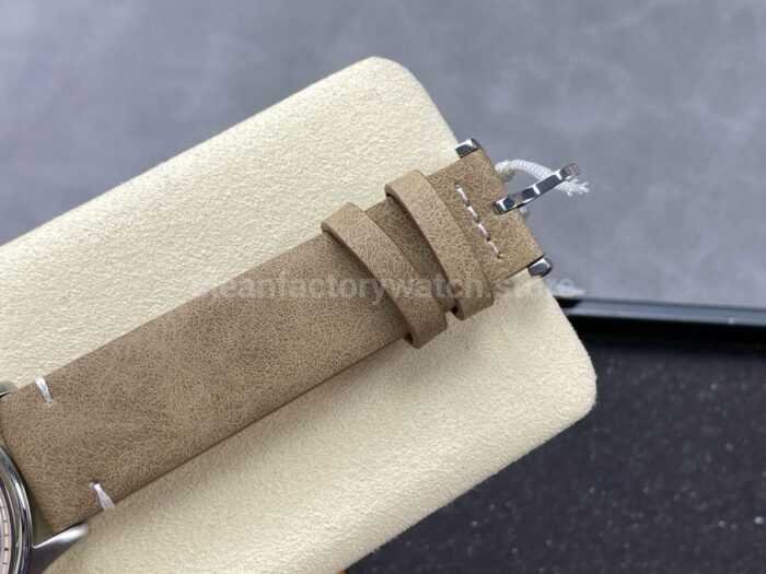 VC Factory Longines Heritage L28194932 38.5mm Steel Calf skin Strap Arabic Numerals Champagne Dial 1 Super Clone Watch,Clean Factory Watch