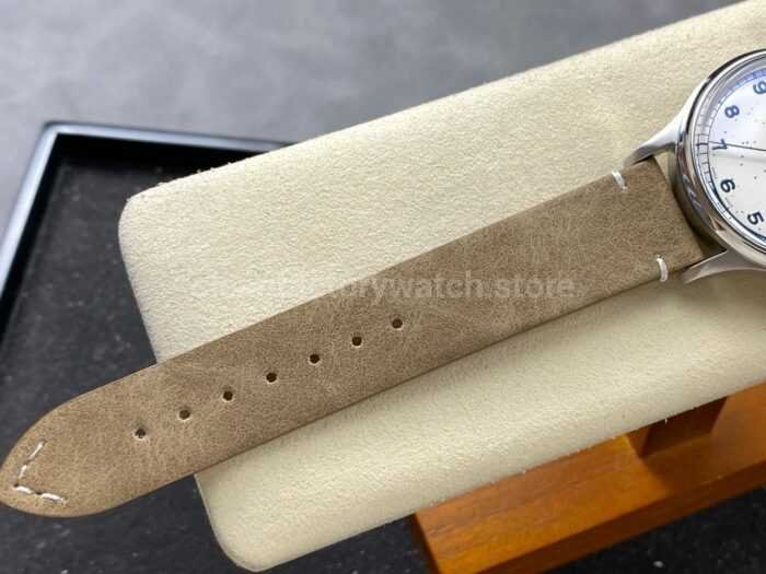 VC Factory Longines Heritage L28194932 38.5mm Steel Calf skin Strap Arabic Numerals White Dial 7 Super Clone Watch,Clean Factory Watch