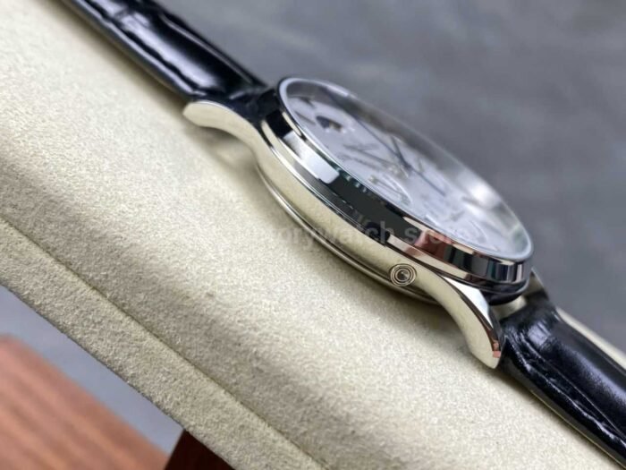 VR Factory Jaeger-LeCoultre Master Ultra Thin Perpetual Q114842J 39mm Steel Leather Strap Silver Dial - Image 5