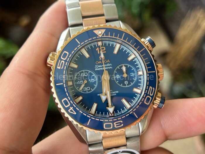 VR Factory Omega Seamaster Planet Ocean Chronograph 215.20.46.51.03.001 45.5mm 5 Super Clone Watch,Clean Factory Watch