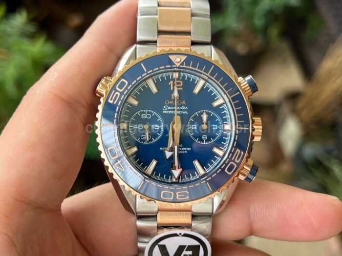 VR Factory Omega Seamaster Planet Ocean Chronograph 215.20.46.51.03.001 45.5mm 8 Super Clone Watch,Clean Factory Watch