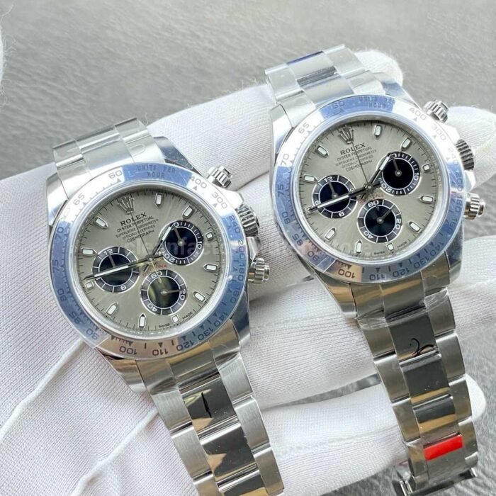 VS Factory CounterWeight Rolex Daytona 116509-0072 White Gold Grey Dial - Image 2