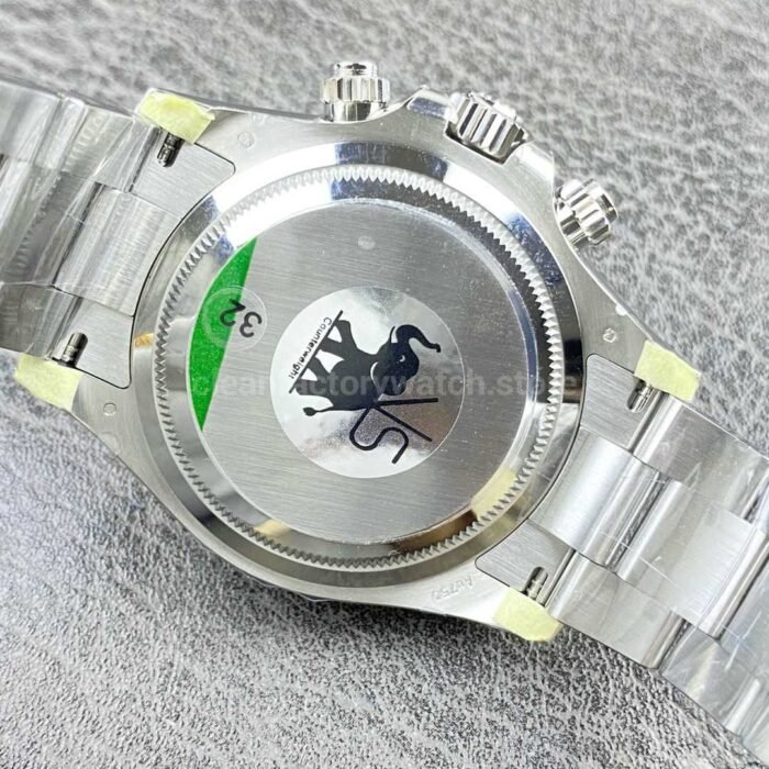 VS Factory Counterweight Rolex Daytona 126509-0001 White Gold Black Dial - Image 7