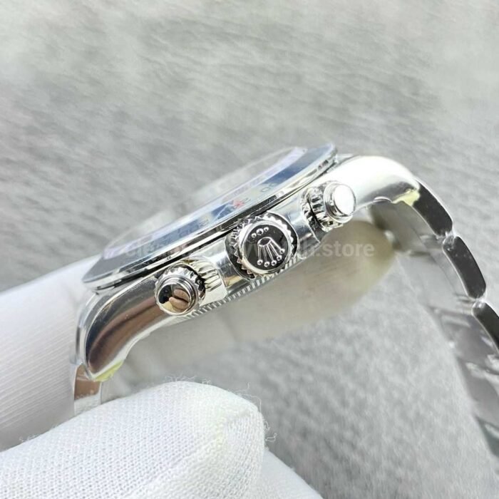 VS Factory Counterweight Rolex Daytona 126509-0001 White Gold Black Dial - Image 6