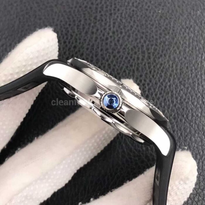 VS Factory Omega Seamaster Diver 300M 210.32.42.20.01.002 42mm Rubber Strap Black Dial - Image 6