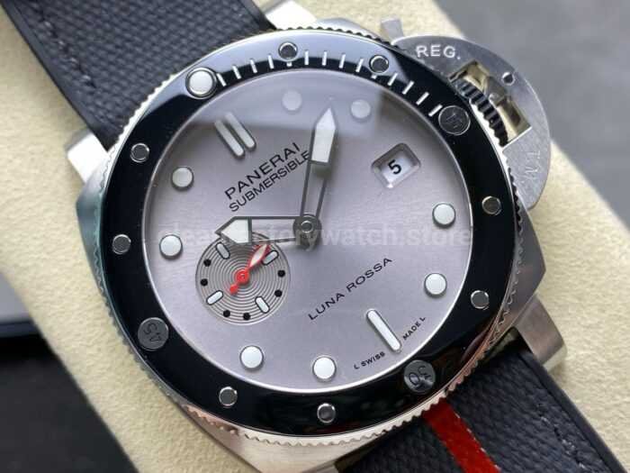 VS Factory Panerai PAM01681 Submersible QuarantaQuattro Luna Rossa 37th Americas Cup 7 Super Clone Watch,Clean Factory Watch