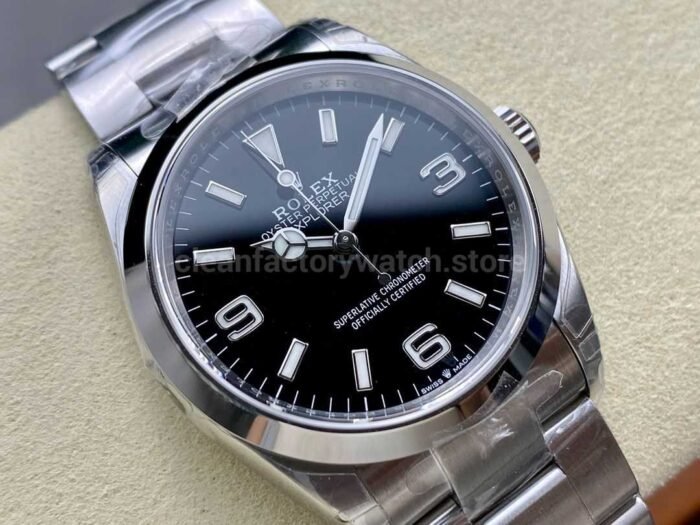 VS Factory Rolex Explorer 124270 36mm Full 904L Black Dial - Image 2