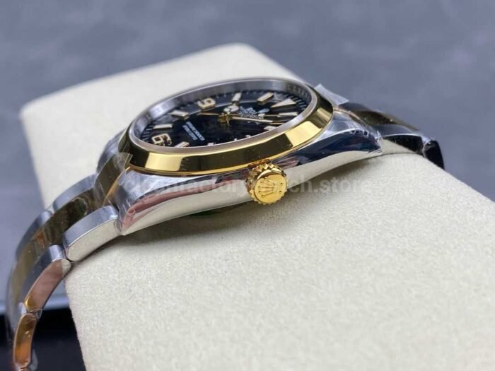 VS Factory Rolex Explorer 124273 36mm Yellow Gold Black Dial - Image 6