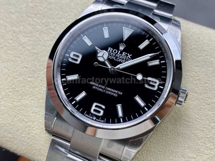 VS Factory Rolex Explorer 224270 40mm Full 904L Black Dial - Image 3