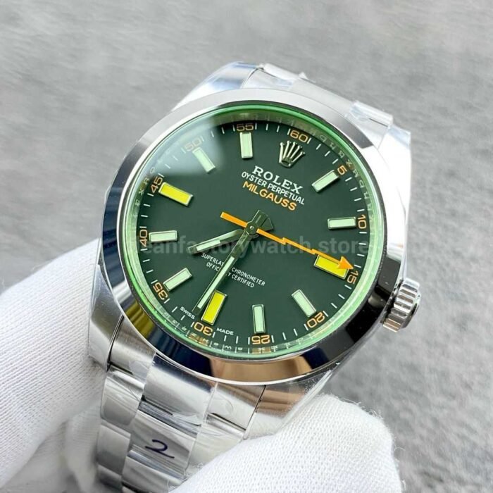 VS Factory Rolex Milgauss 116400GV-0001 Black Dial - Image 3