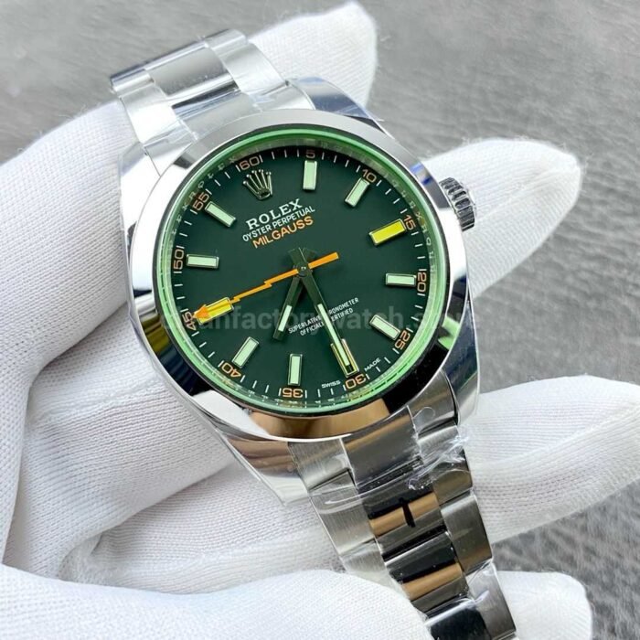 VS Factory Rolex Milgauss 116400GV-0001 Black Dial - Image 2