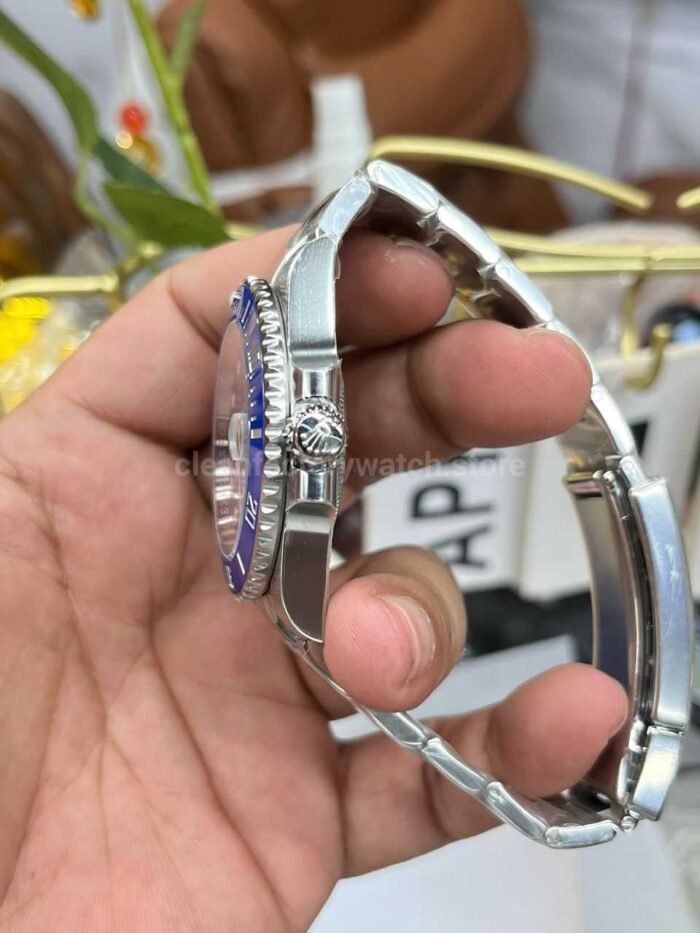 VS Factory Rolex Submariner Date 116619LB 40mm Full White Gold Blue Dial - Image 6