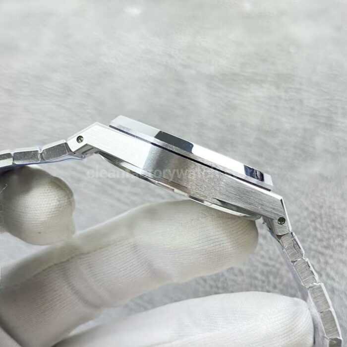 APS Factory Audemars Piguet Royal Oak Chronograph 26331ST.OO.1220ST.03 41mm Full Steel White Dial - Image 5