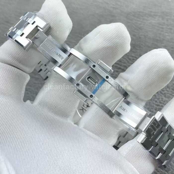 APS Factory Audemars Piguet Royal Oak Chronograph 26331ST.OO.1220ST.03 41mm Full Steel White Dial - Image 9