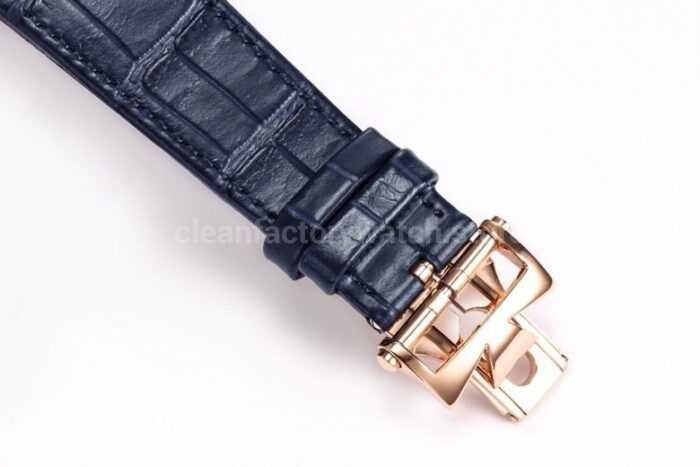 BBS Factory Vacheron Constantin Overseas Tourbillon 6000V-110R-B733 Leather Strap Rose Gold Blue Dial - Image 9