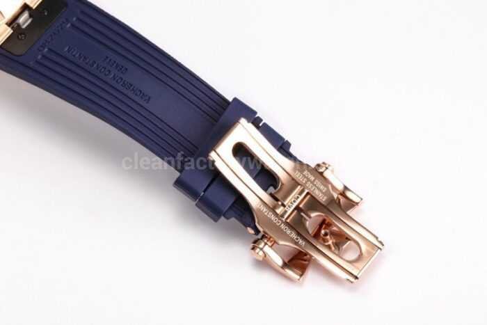 BBS Factory Vacheron Constantin Overseas Tourbillon 6000V-110R-B733 Rubber Strap Rose Gold Blue Dial - Image 8