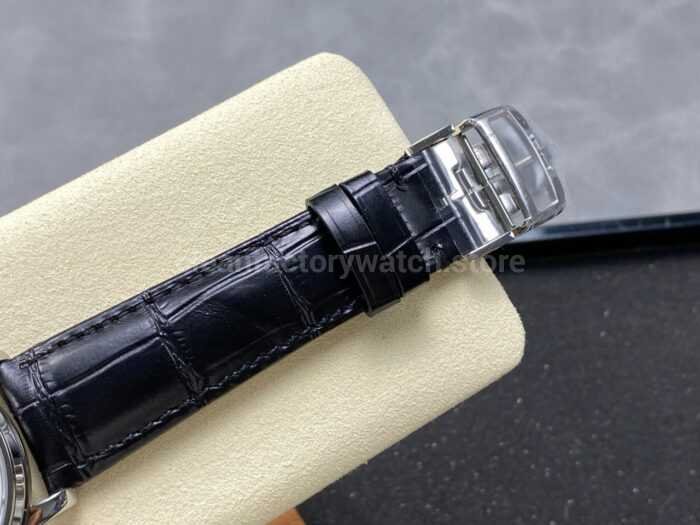 V9 Factory Jaeger-LeCoultre Master Ultra Thin Perpetual Q130842J Silver Dial - Image 8