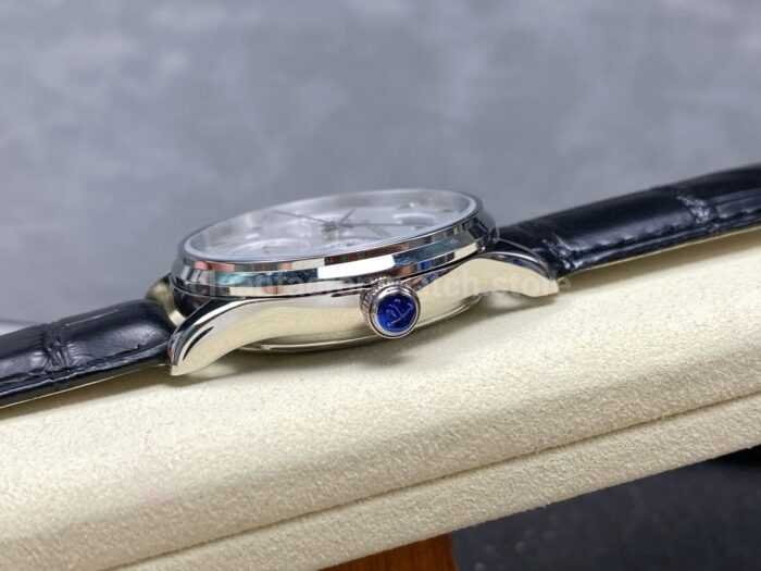 V9 Factory Jaeger-LeCoultre Master Ultra Thin Perpetual Q130842J Silver Dial - Image 6