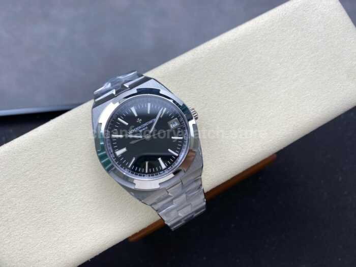 8F Factory Vacheron Constantin Overseas 4500V110A-B483 41mm Full Steel Black Dial - Image 4