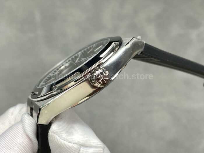 8F Factory Vacheron Constantin Overseas 4500V110A-B483 41mm Rubber Strap Black Dial - Image 6