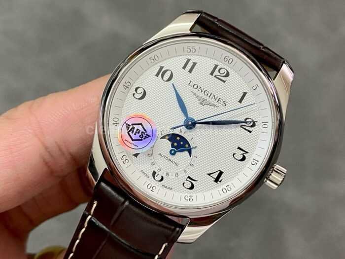 APS Factory Longines Master Collection Moonphase 40mm L2.909.4.78.3 Silver Dial - Image 3