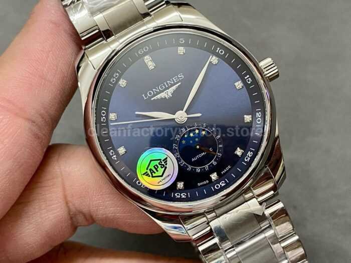 APS Factory Longines Master Collection Moonphase 40mm L29194976 Blue Dial - Image 2