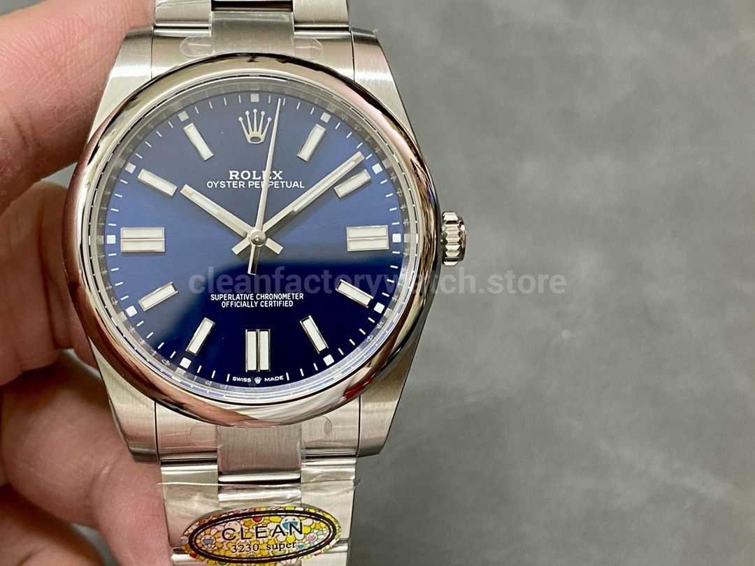 Clean Factory Rolex Oyster Perpetual 124300 0003 41mm Full 904L Blue Dial (4) Clean Factory Rolex Oyster Perpetual 124300-0003 41mm Full 904L Blue Dial - Image 1