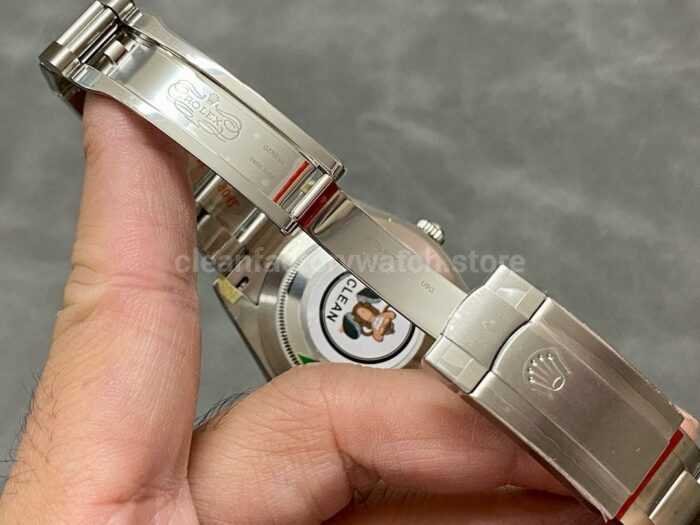 Clean Factory Rolex Oyster Perpetual 124300-0003 41mm Full 904L Blue Dial - Image 8