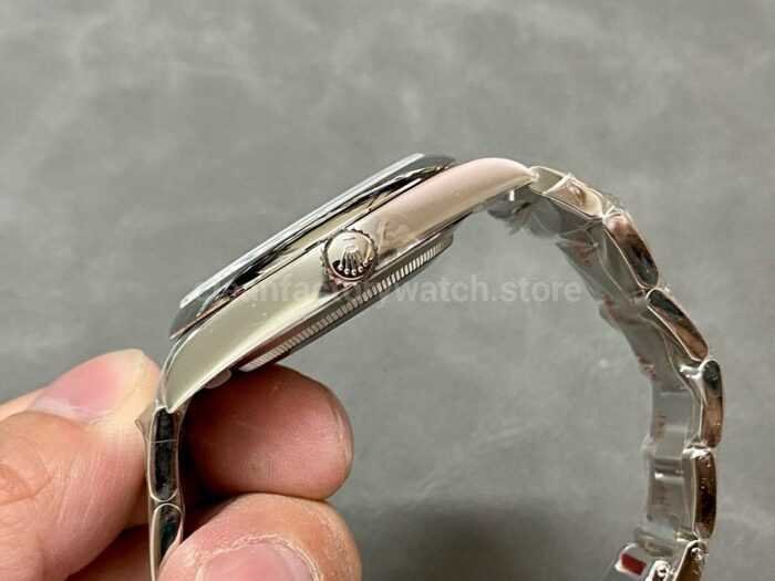 Clean Factory Rolex Oyster Perpetual 124300-0003 41mm Full 904L Blue Dial - Image 6