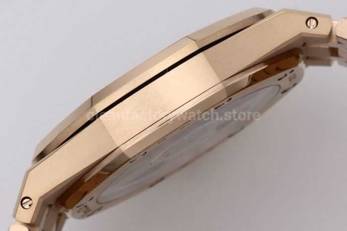ZF Factory Audemars Piguet Royal Oak Jumbo 16204BA.OO.1240BA.01 Rose Gold Skeletonized Dial - Image 6