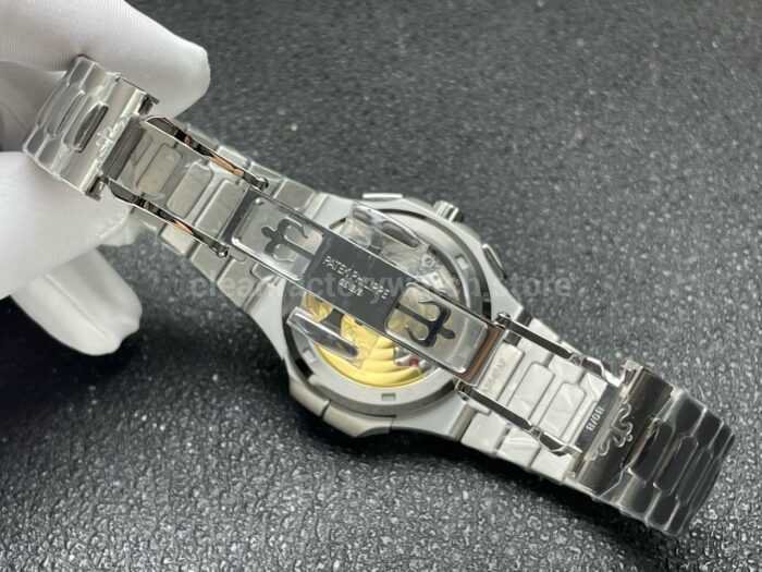 P1 Factory Patek Philippe Nautilus 5990/1A-001 40.5mm Full Steel Grey Dial - Image 9