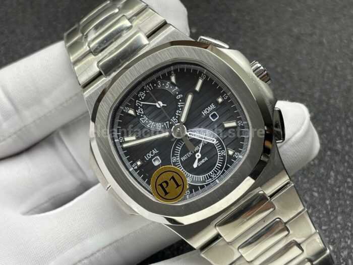 P1 Factory Patek Philippe Nautilus 5990/1A-011 40.5mm Full Steel Blue Dial - Image 3