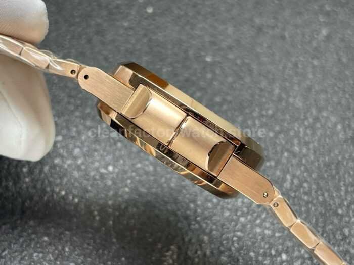 P1 Factory Patek Philippe Nautilus 5990/1R-001 40.5mm Full Rose Gold Blue Dial - Image 5