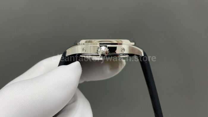 3K Factory Patek Philippe Aquanaut 5261 40mm Steel Black Rubber Strap Black Dial - Image 4