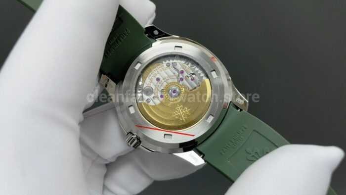 3K Factory Patek Philippe Aquanaut 5261 40mm Green Rubber Strap Green Dial - Image 6