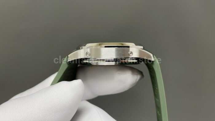 3K Factory Patek Philippe Aquanaut 5261 40mm Green Rubber Strap Green Dial - Image 4