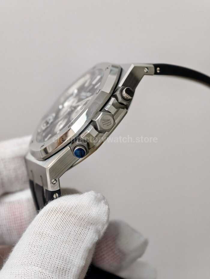APS Factory Audemars Piguet Royal Oak Chronograph 26331ST.OO.1220ST.02 41mm Rubber Strap Black Dial - Image 5