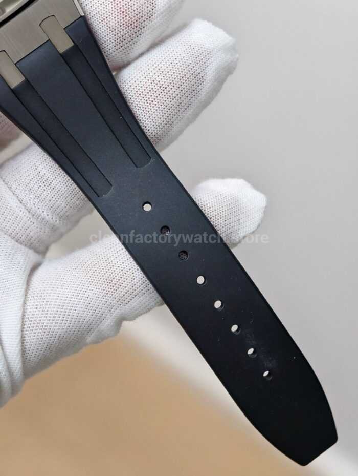 APS Factory Audemars Piguet Royal Oak Chronograph 26331ST.OO.1220ST.02 41mm Rubber Strap Black Dial - Image 8