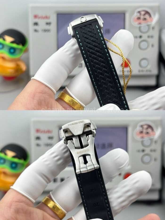 OVS Factory Omega Seamaster Aqua Terra 220.10.41.21.03.006 41mm Rubber Strap Turquoise Colour Dial - Image 9