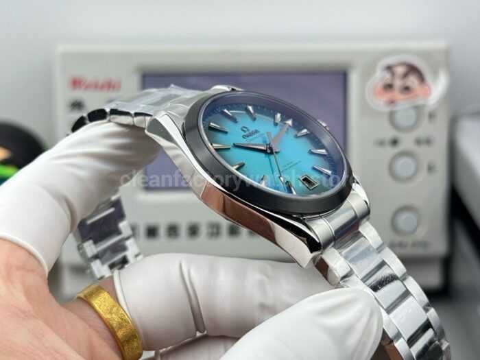 OVS Factory Omega Seamaster Aqua Terra 220.10.41.21.03.006 41mm Steel Turquoise Colour Dial - Image 6