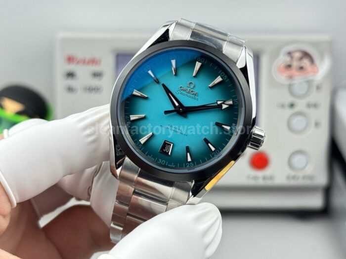 OVS Factory Omega Seamaster Aqua Terra 220.10.41.21.03.006 41mm Steel Turquoise Colour Dial - Image 5