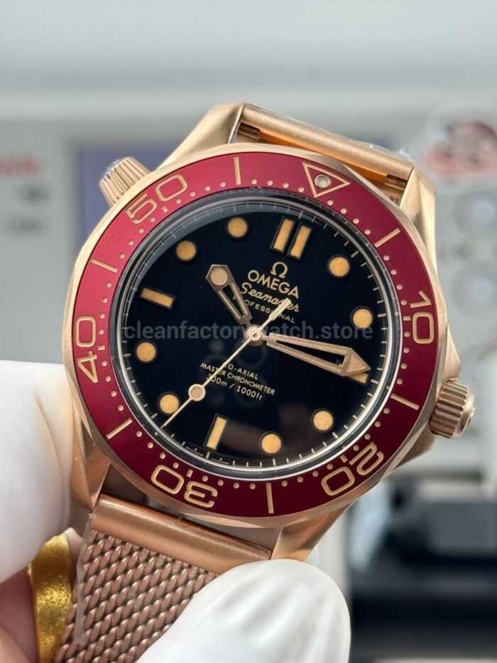 OVS Factory Omega Seamaster Diver 300M 210.90.42.20.01.003 42mm Black Dial - Image 3