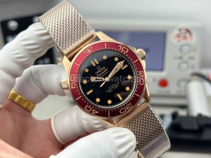 OVS Factory Omega Seamaster Diver 300M 210.90.42.20.01.003 42mm Black Dial - Image 4