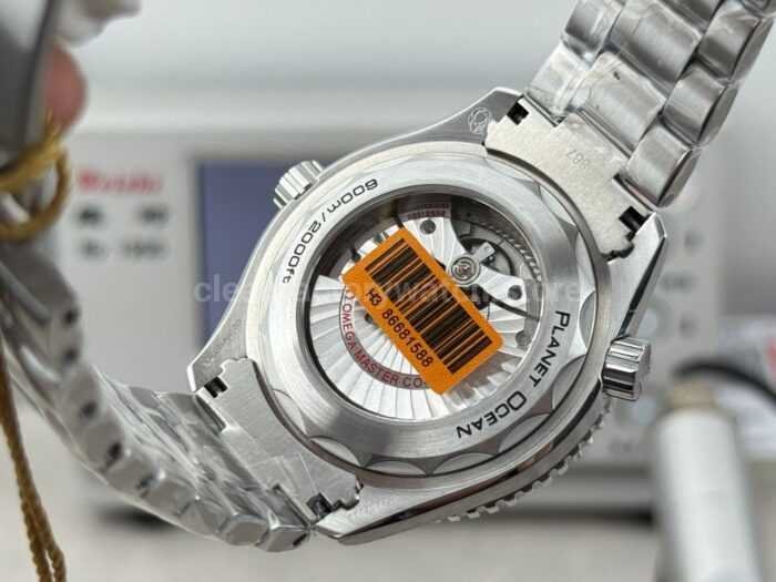 OVS Factory Omega Seamaster Planet Ocean 215.30.44.22.01.001 43.5mm Full Steel Black Dial - Image 8