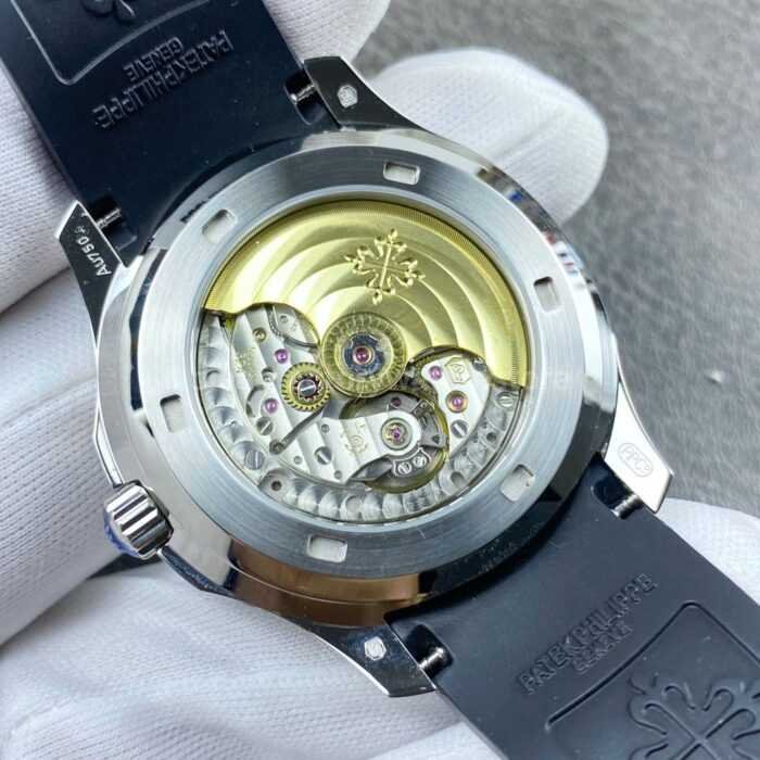 PP+ Factory Patek Philippe Aquanaut 5261 40mm Steel Black Rubber Strap Black Dial - Image 7