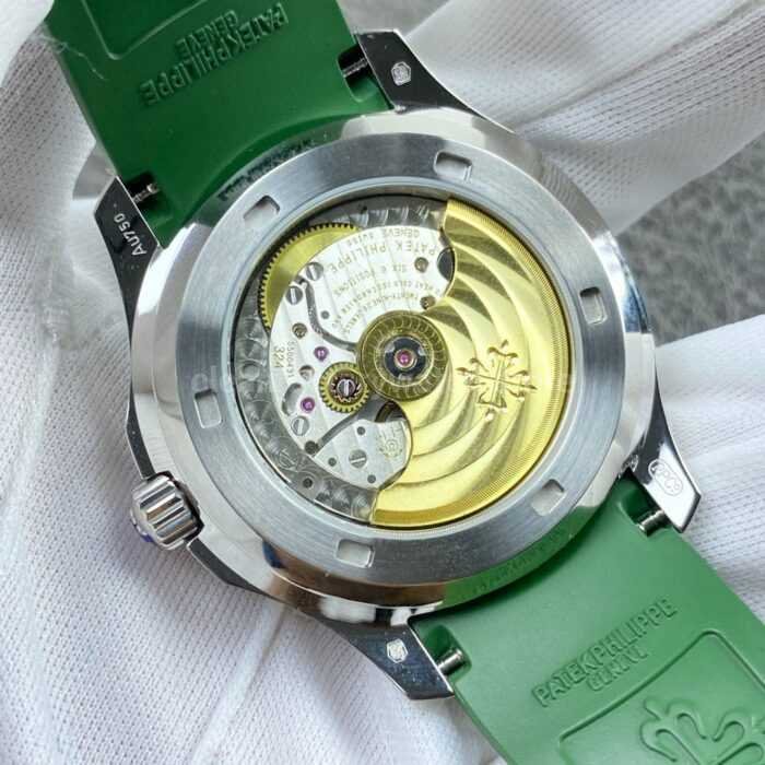 PP+ Factory Patek Philippe Aquanaut 5261 40mm Green Rubber Strap Green Dial - Image 7