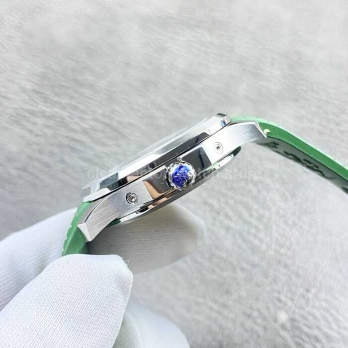 PP+ Factory Patek Philippe Aquanaut 5261 40mm Green Rubber Strap Green Dial - Image 6