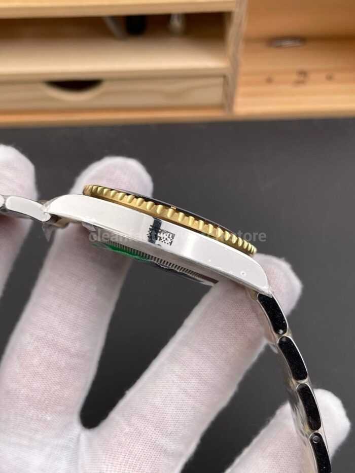 RC Factory Counterweight Rolex Submariner Date 116613LN 40mm Half Gold Black Dial - Image 4