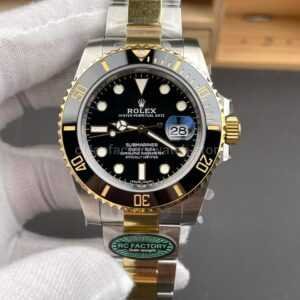 RC Factory Counterweight Rolex Submariner Date 116613LN 40mm Half Gold Black Dial